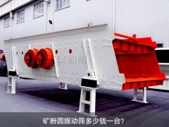 <b>礦粉圓振動篩多少錢一臺？</b>
